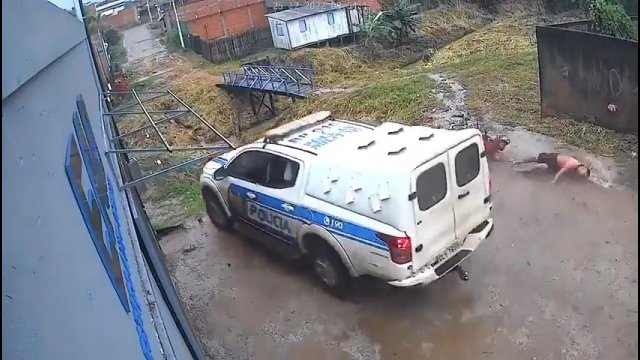 Brazylijska policja robi wszystko, aby tylko dorwać złodziei