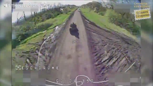 Ukraiński dron wysadził w powietrze dwóch Rosjan jadących na quadzie