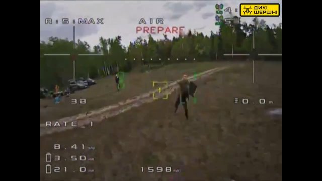 Testy ukraińskiego drona z systemem zdolnym do rozpoznawania ludzkich sylwetek [WIDEO]