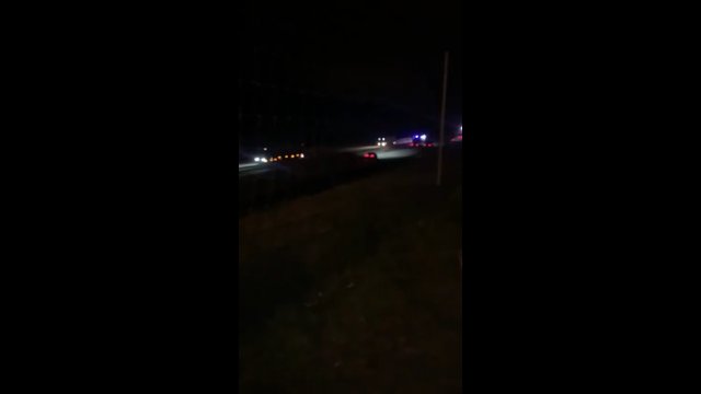 Policja w Korczowej pilotuje ukraińskie ciężarówki. Jedna z nich jechała bez świateł
