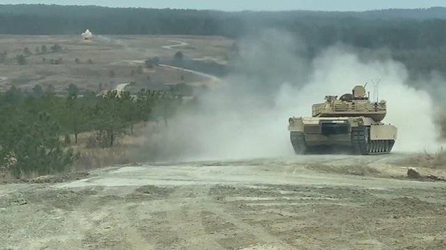 Zasięg i celność czołgu M1 Abrams