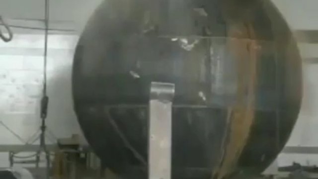 Hydroformowanie stalowej kuli