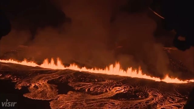 Na Islandii wybuchł wulkan. Otworzyła się szczelina o długości około 3,5 km