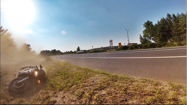 Wypadek Żłobnica 2015 - właśnie wprowadzono zakaz ruchu motocykli na tej drodze