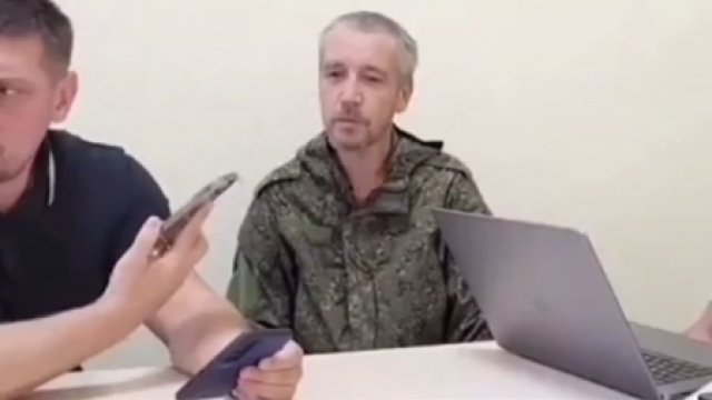 Żona pojmanego rosyjskiego żołnierze nie chciała z nim rozmawiać