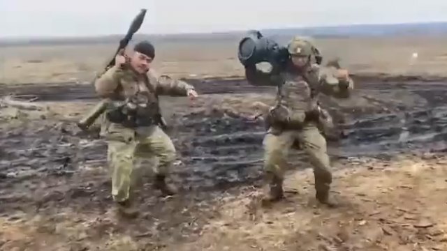 "Kiedy widzisz ruski czołg"