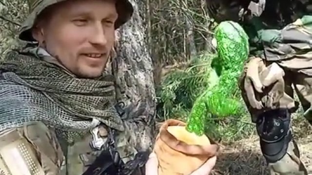 Tańczący kaktus na wojnie w Ukrainie